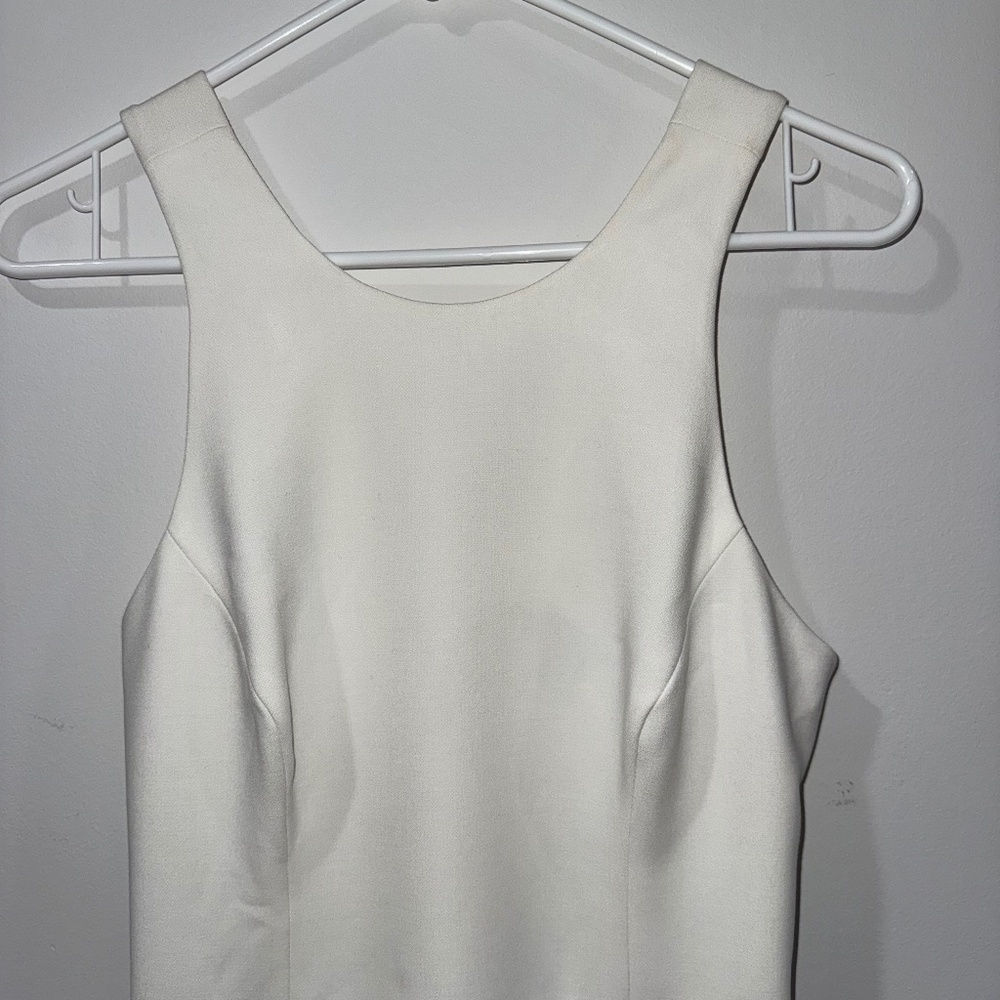 French Connection white mini bodycon dress #bodycon #minidress